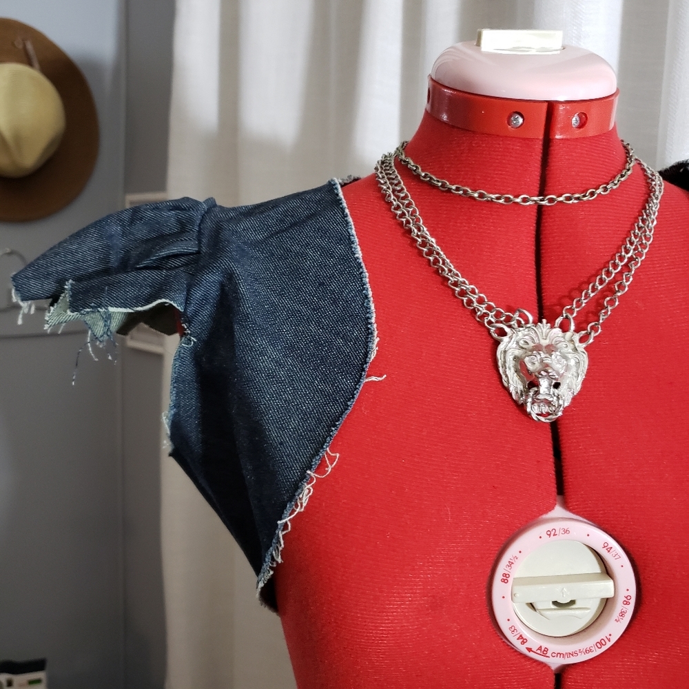 New York Couture Vintage Denim Bolero